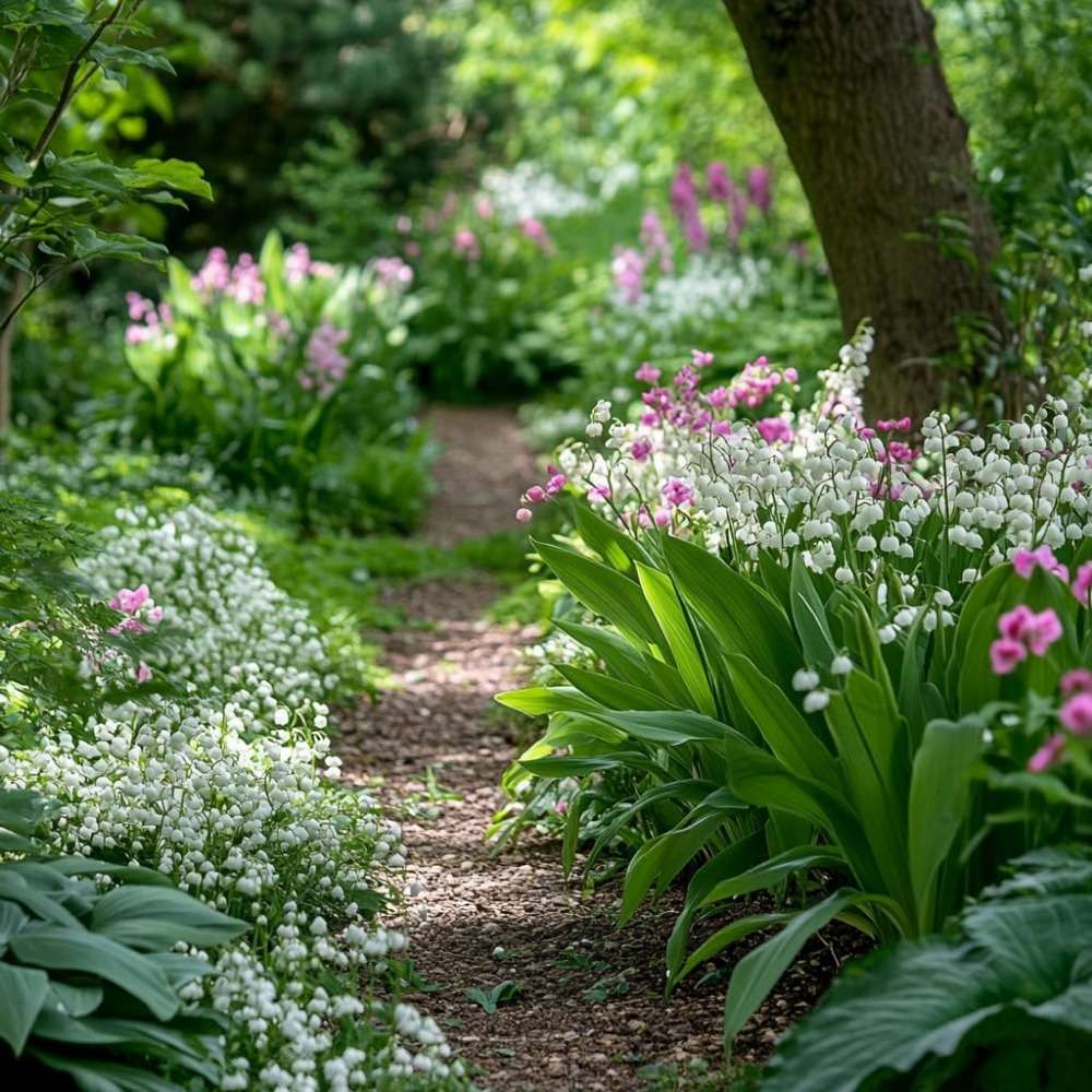 100 PCS Pink Lily of the Valley Seeds - Elegant & Fragrant Addition to Your Garden