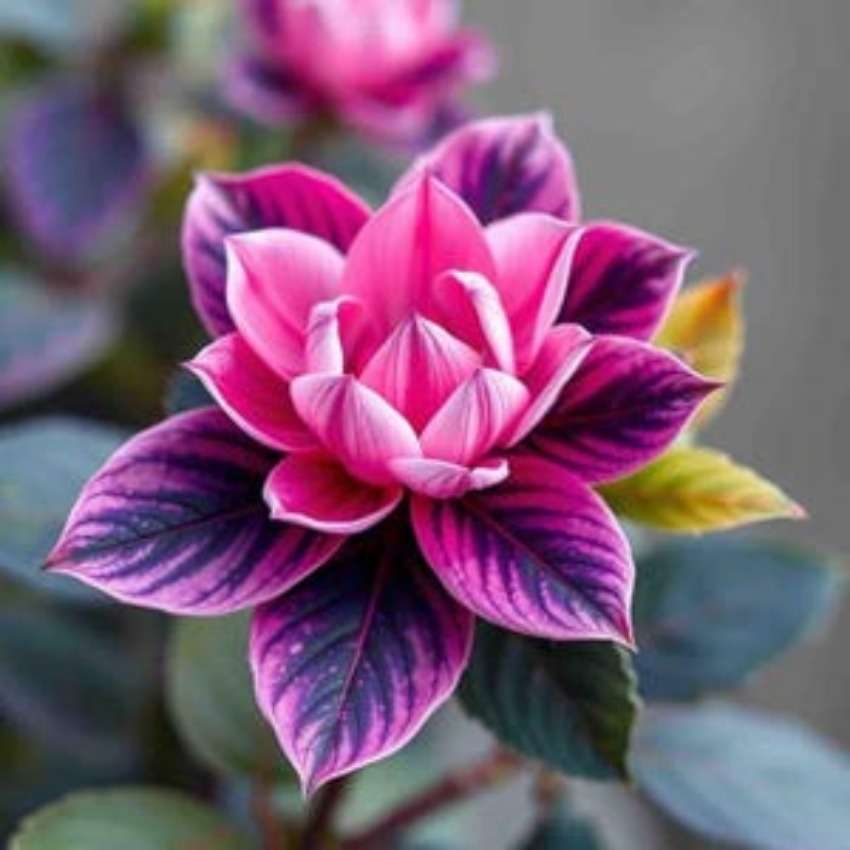 20 Midnight Valentine Camilla Flower Balsam seeds beautiful distinct colored plant