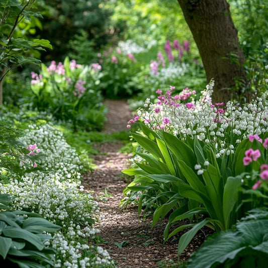 100 PCS Pink Lily of the Valley Seeds - Elegant & Fragrant Addition to Your Garden
