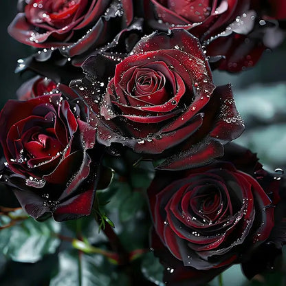 100PCS Black Red Rose Seeds