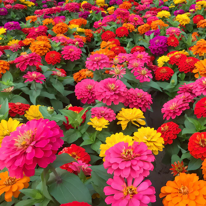 Double Zinnia Seeds