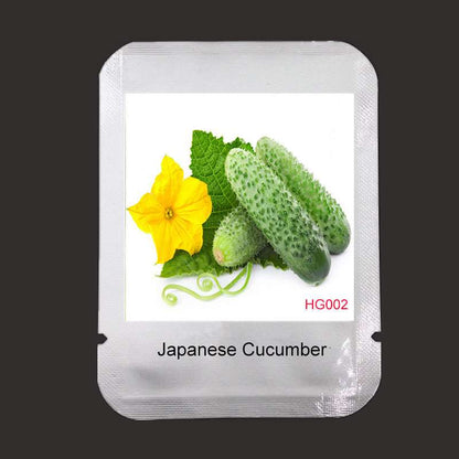 Fast-Growing Japanese Cucumber Seeds - Premium Cucumis Sativus Seeds for Home Garden