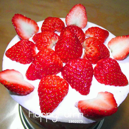 Strawberry Seeds for Planting - Sweet, Juicy Red Fruit, Perfect for Patio & Garden - Non-GMO, Easy Grow