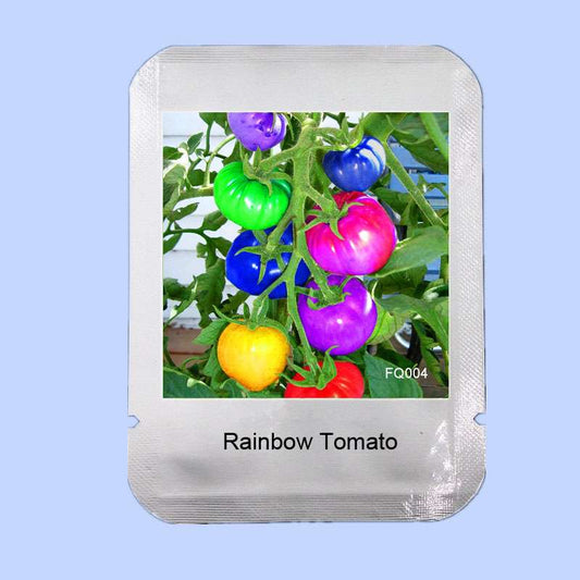 Rainbow Tomato Seeds - Easy to Grow, Edible Potted Plants for Balcony & Garden - Non-GMO