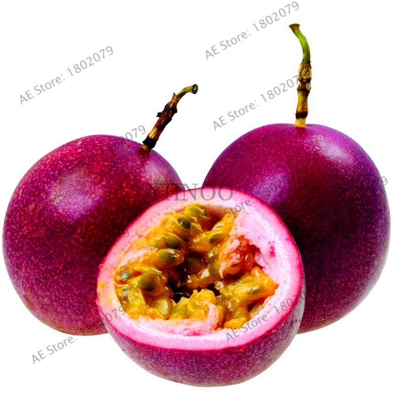 Organic Passion Fruit Seeds (Passiflora edulis) - Rare Tropical Fruit Tree Seeds for Home Planting
