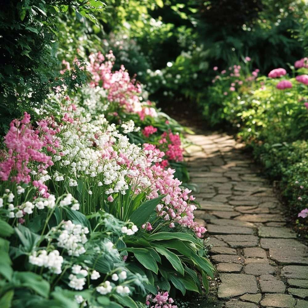 100 PCS Pink Lily of the Valley Seeds - Elegant & Fragrant Addition to Your Garden