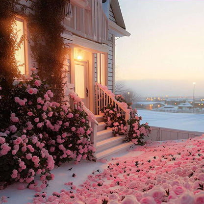 100 PCS Elegant Pink Rose Seeds - Create a Romantic Garden Oasis